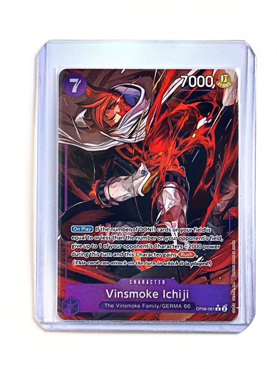 One Piece - Vinsmoke Ichiji (061) (Alternate Art) - Wings of the Captain (OP06) by TCGDON on MYNTED