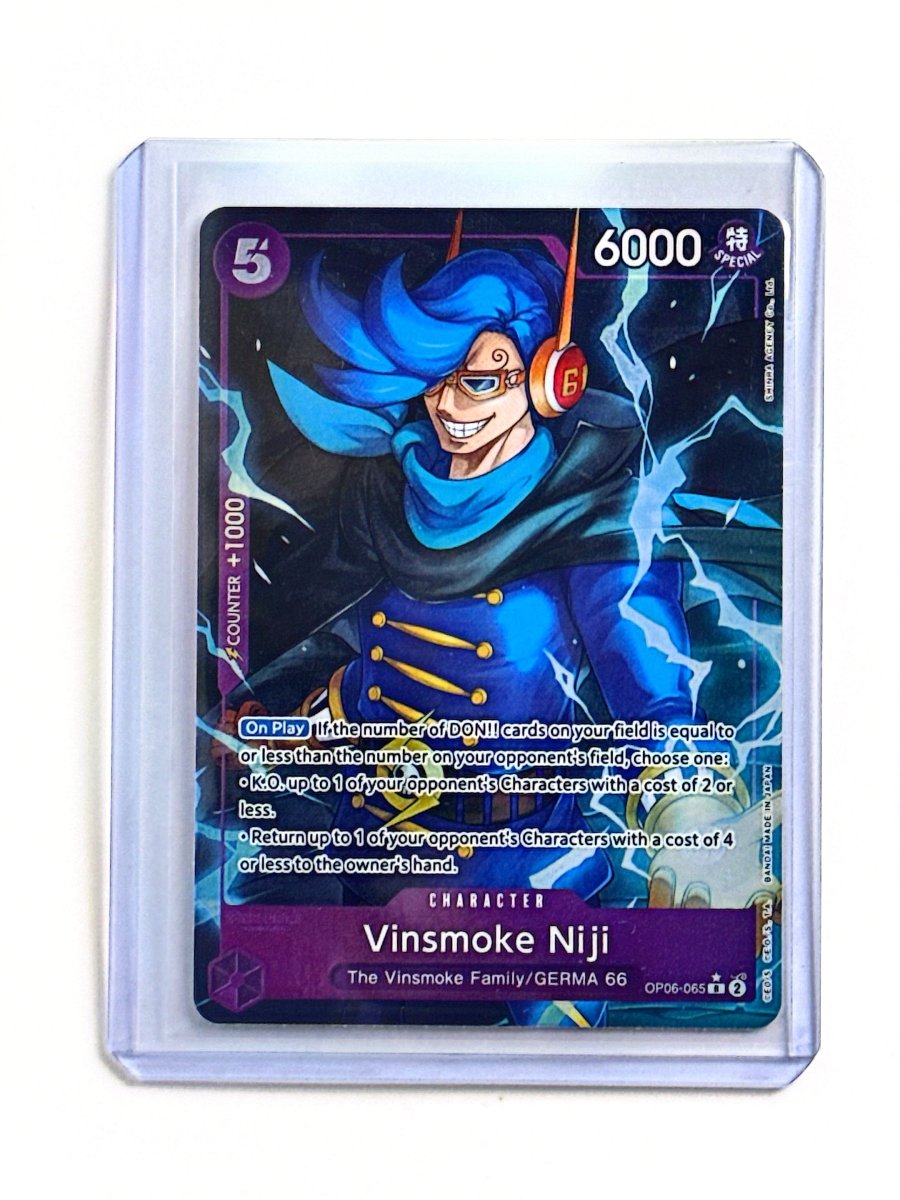 One Piece - Vinsmoke Niji (OP06 - 065) (Alternate Art) - Premium Booster - The Best - (PRB - 01) by TCGDON on MYNTED