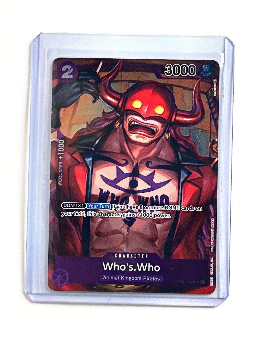 One Piece - Who's.Who (Box Topper) - Romance Dawn (OP01) by TCGDON on MYNTED