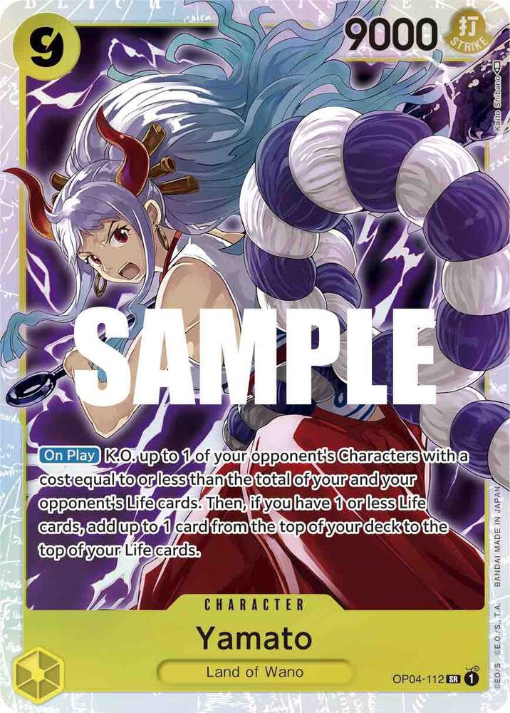 One Piece Yamato - Kingdoms of Intrigue (OP04) by TCGDON on MYNTED