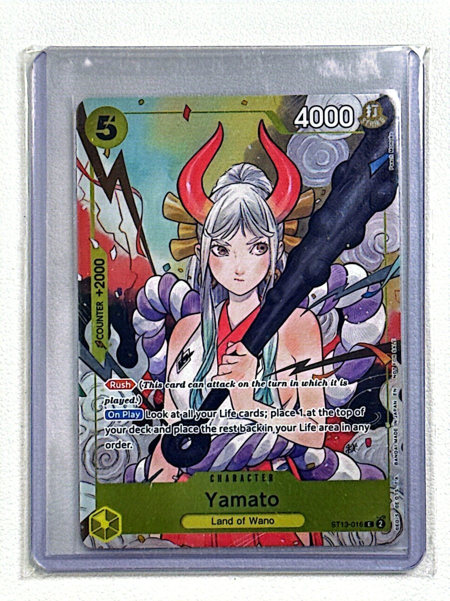 One Piece Yamato - ST13 - 016 - Alt Art - Dash Pack 2025 by TCGDON on MYNTED