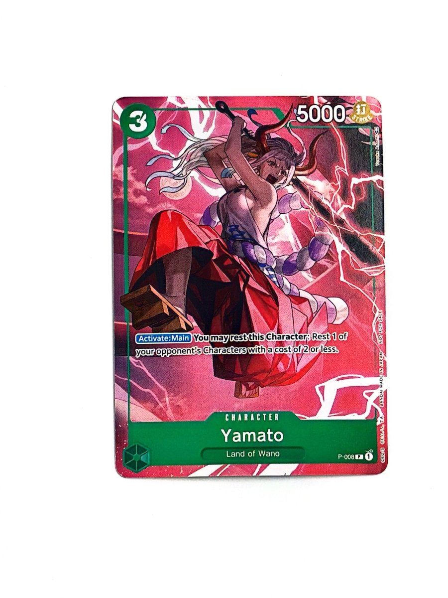 One Piece - Yamato (Tournament Pack Vol. 1) - One Piece Promotion Cards (OP-PR) (2) by TCGDON on MYNTED