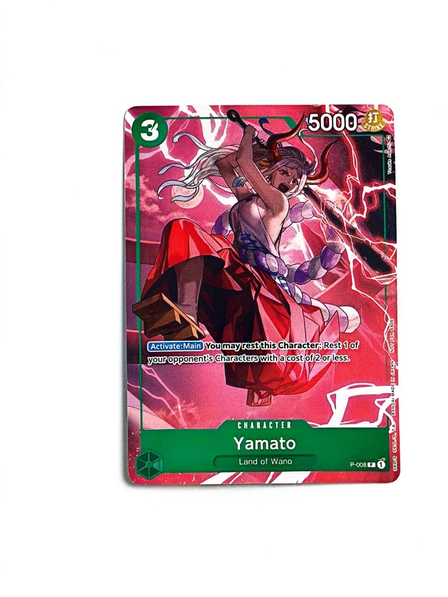 One Piece - Yamato (Tournament Pack Vol. 1) - One Piece Promotion Cards (OP-PR) (3) by TCGDON on MYNTED