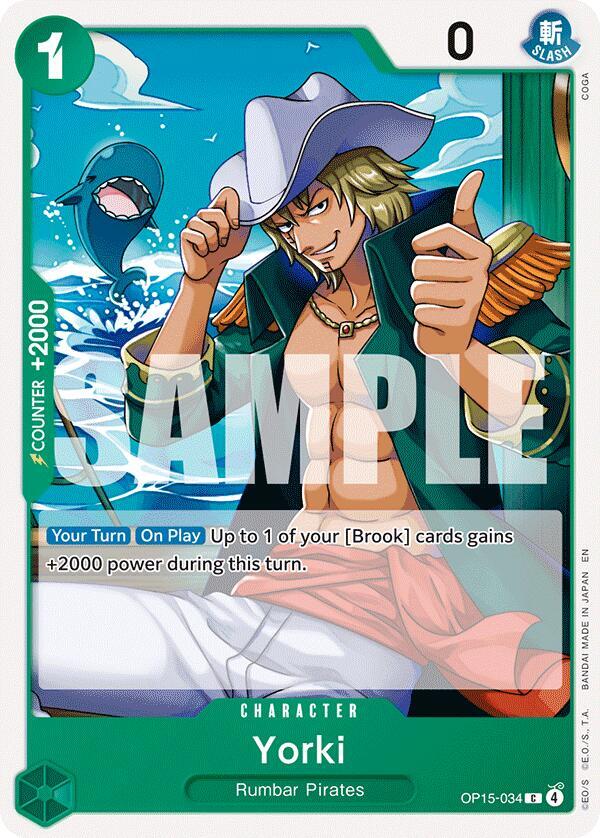 One Piece - Yorki - Adventure on Kami's Island (OP15 - EB04) by TCGDON on MYNTED