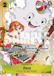 One Piece - Zeus (Alternate Art) - A Fist of Divine Speed (OP11) by TCGDON on MYNTED