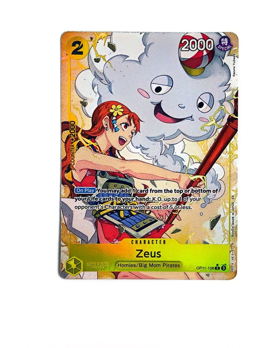 One Piece - Zeus (Alternate Art) - A Fist of Divine Speed (OP11) by TCGDON on MYNTED