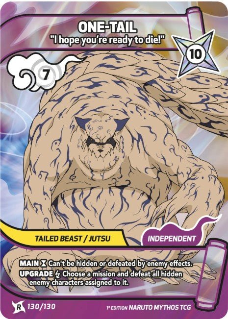 ONE - TAIL 130 / 130 - R - Naruto Mythos by Shaibz TCG on MYNTED