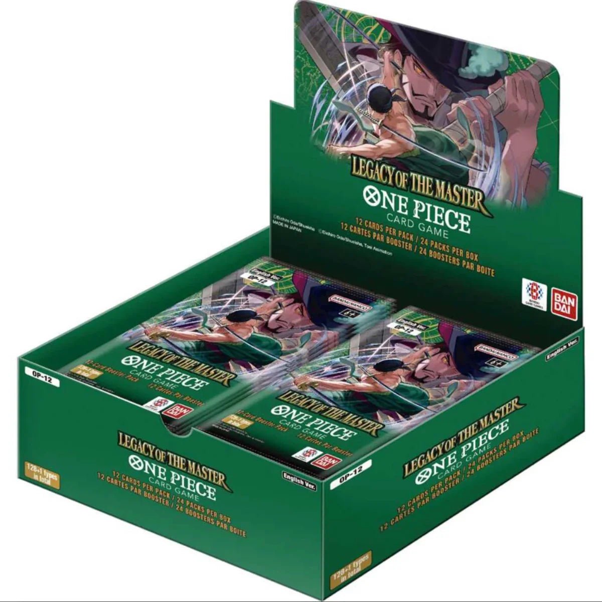 ONEPIECE OP12 LEGACY OF THE MASTER ENGLISH BOOSTER BOX by Moe‘s Vault on MYNTED