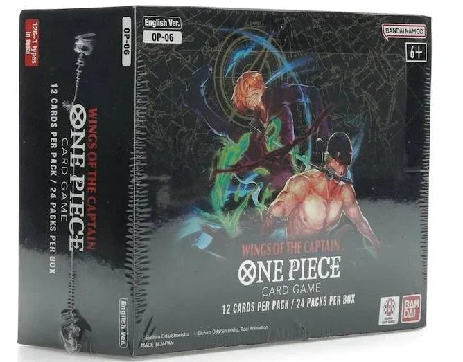 OP - 06 Wings of the Captain English Booster Box – 24 Packs, Sealed by PlayVault on MYNTED