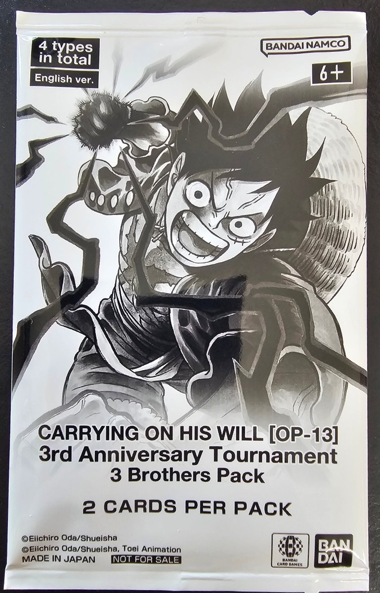 OP - 13 3rd Anniversary Tournament 3 Brothers Pack by PlayVault on MYNTED