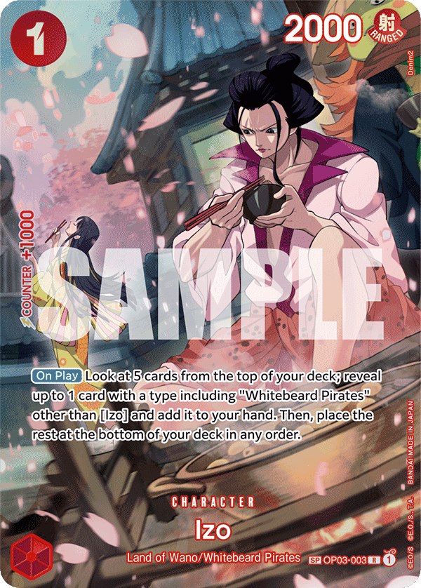 OP03 - 003 Izo SP by PlayVault on MYNTED