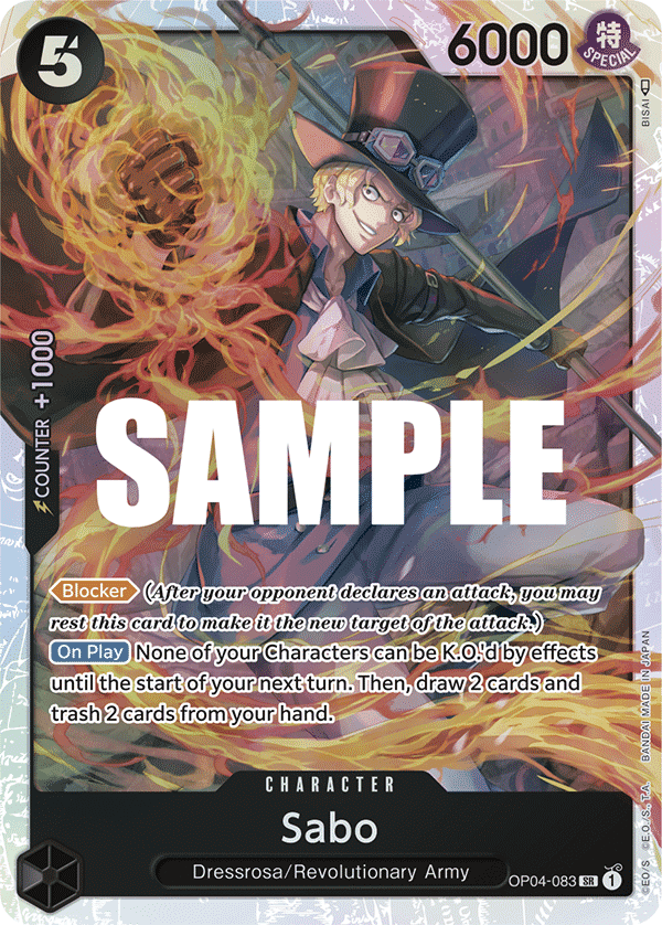 OP04 - 083 Sabo by PlayVault on MYNTED