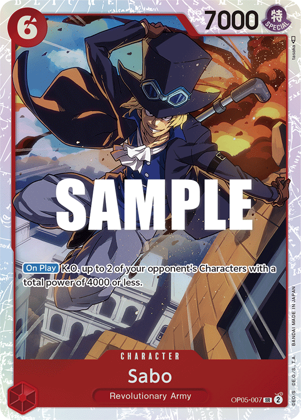 OP05 - 007 Sabo by PlayVault on MYNTED