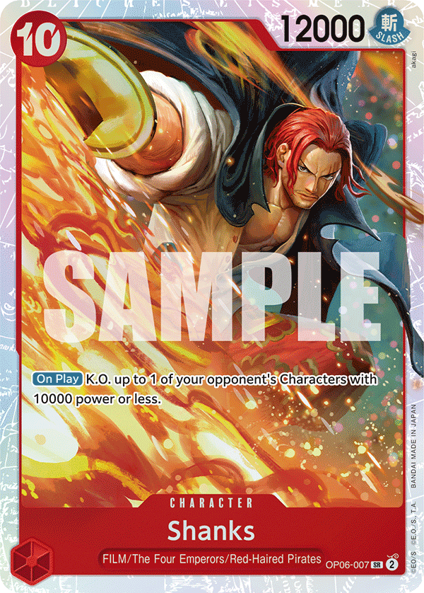 OP06 - 007 Shanks by PlayVault on MYNTED