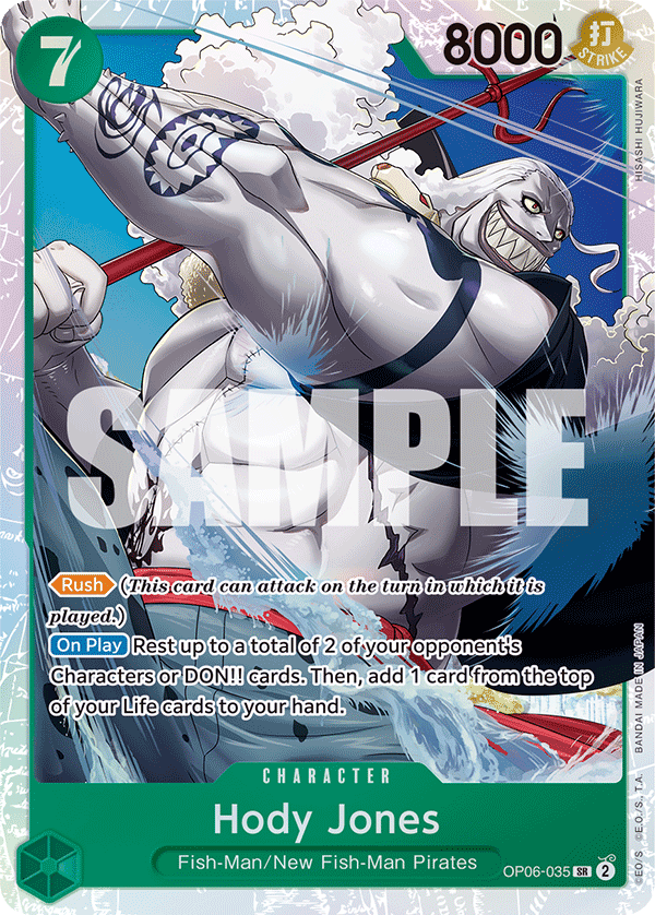 OP06 - 035 Hody Jones by PlayVault on MYNTED