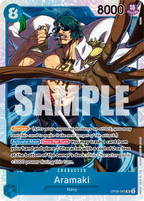OP06 - 043 Aramaki by PlayVault on MYNTED