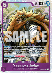 OP06 - 062 Vinsmoke Judge by PlayVault on MYNTED