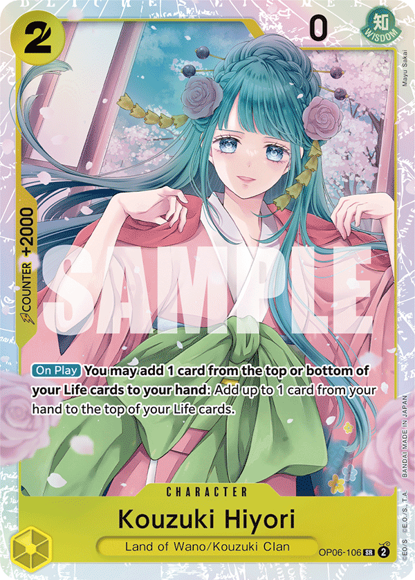 OP06 - 106 Kouzuki Hiyori by PlayVault on MYNTED