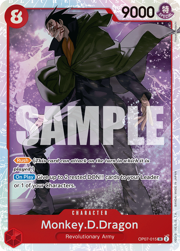 OP07 - 015 Monkey.D.Dragon by PlayVault on MYNTED