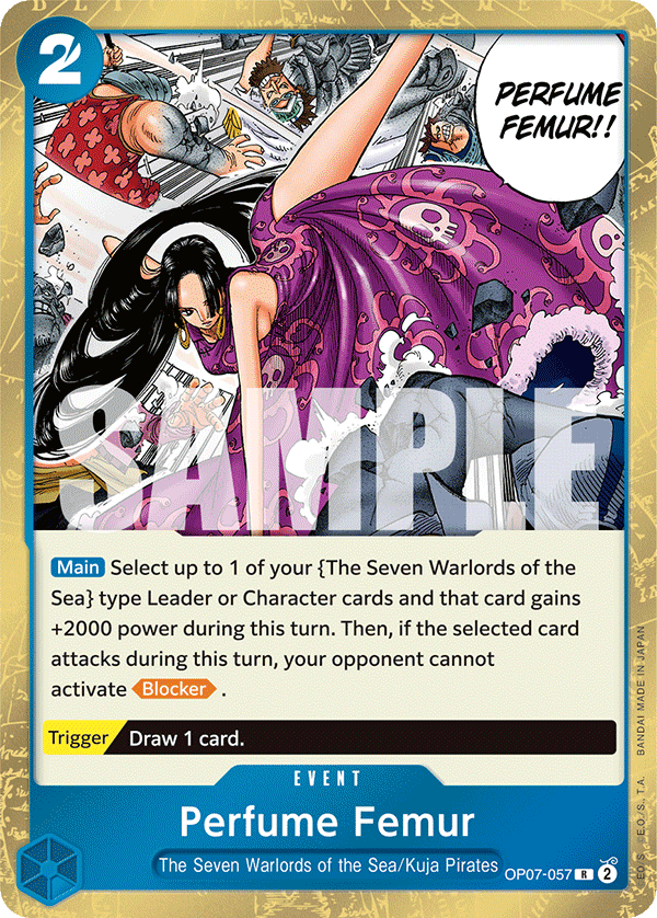 OP07 - 057 Perfume Femur by PlayVault on MYNTED