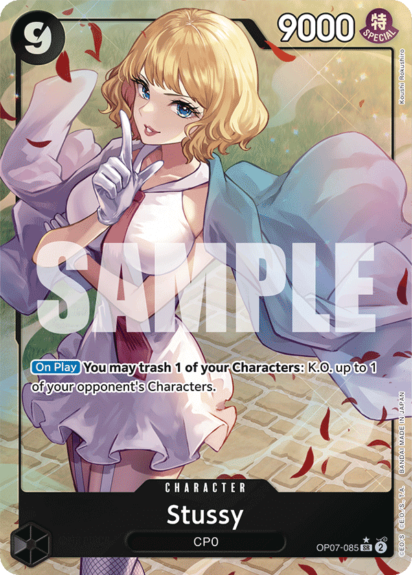 OP07 - 085 Stussy Alt Art by PlayVault on MYNTED