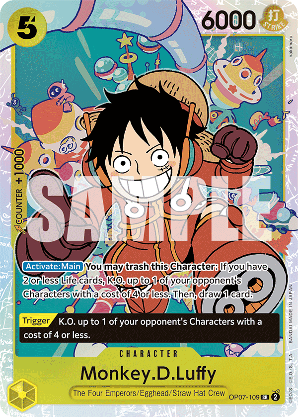 OP07 - 109 Monkey.D.Luffy by PlayVault on MYNTED