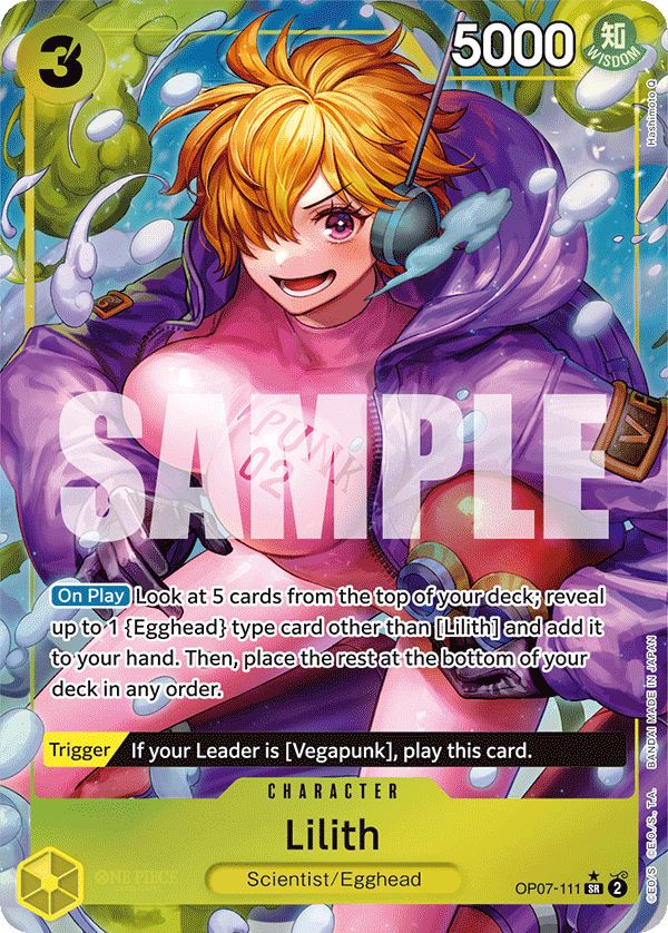 OP07 - 111 Lilith Alt Art by PlayVault on MYNTED