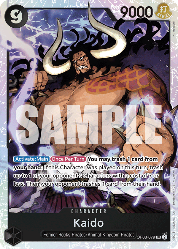 OP08 - 079 Kaido by PlayVault on MYNTED