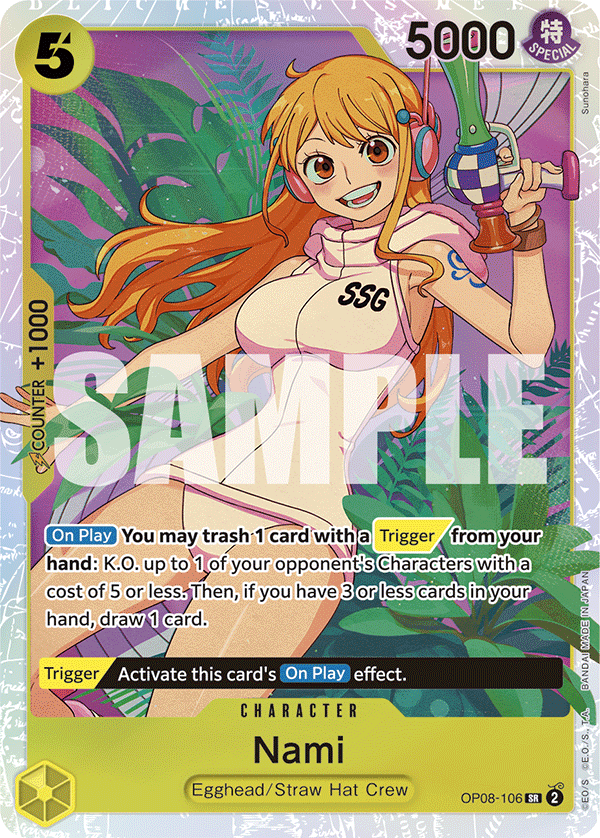 OP08 - 106 Nami by PlayVault on MYNTED