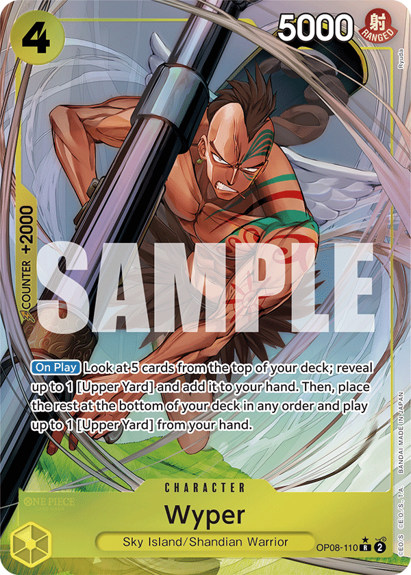 OP08 - 110 Wyper Alt Art by PlayVault on MYNTED