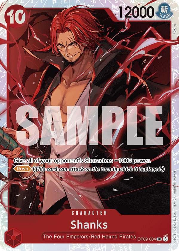 OP09 - 004 Shanks by PlayVault on MYNTED