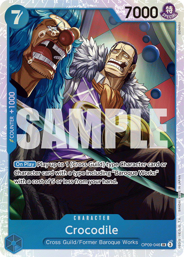 OP09 - 046 Crocodile by PlayVault on MYNTED