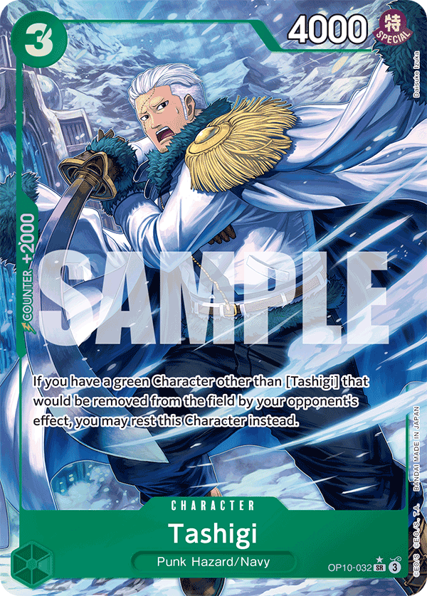 OP10 - 032 Tashigi alt art by PlayVault on MYNTED