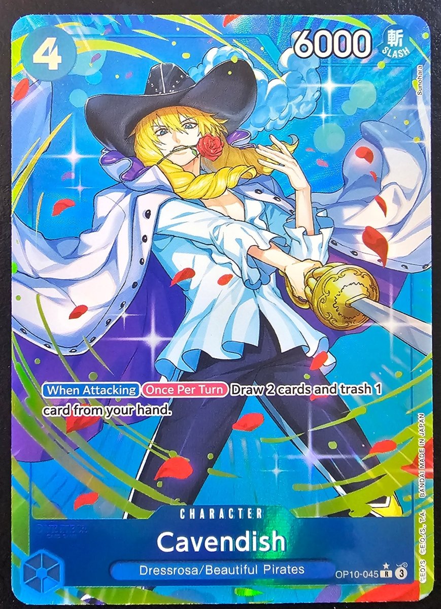 OP10 - 045 Cavendish Alt Art by PlayVault on MYNTED