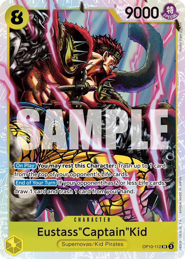 OP10 - 112 Eustass "Captain" Kid by PlayVault on MYNTED