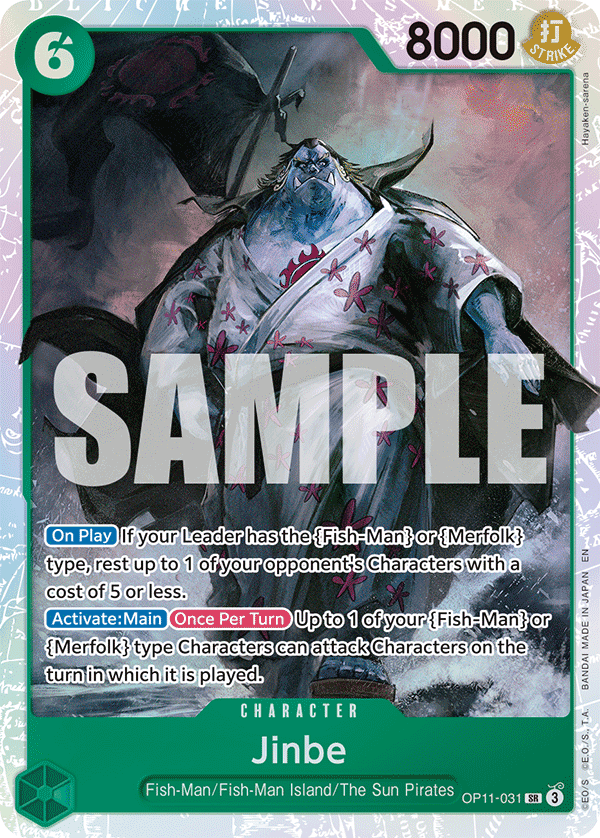 OP11 - 031 Jinbe by PlayVault on MYNTED
