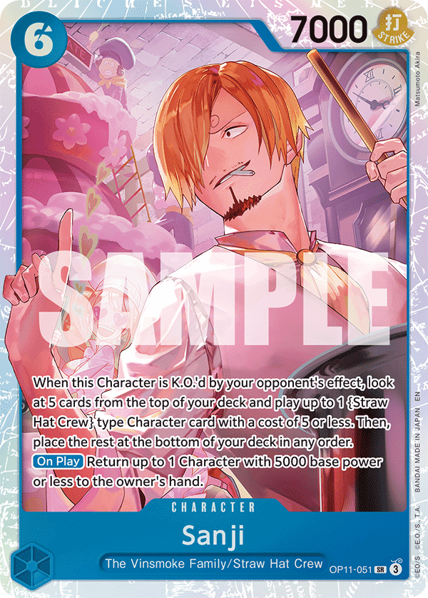 OP11 - 051 Sanji by PlayVault on MYNTED