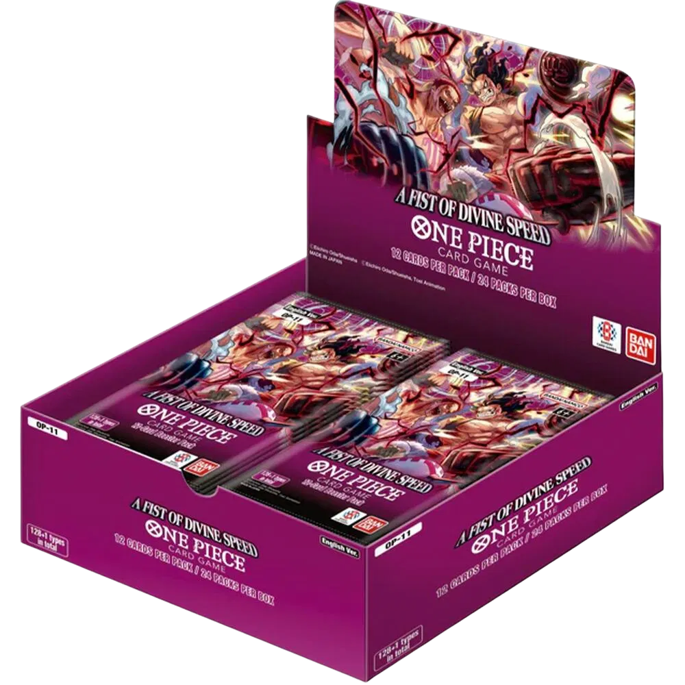 OP11 - A Fist of Divine Speed Booster Box by Schmutzfink TCG on MYNTED