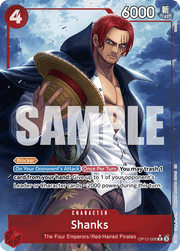OP12 - 008 Shanks Alt Art by PlayVault on MYNTED