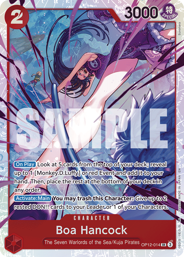 OP12 - 014 Boa Hancock by PlayVault on MYNTED