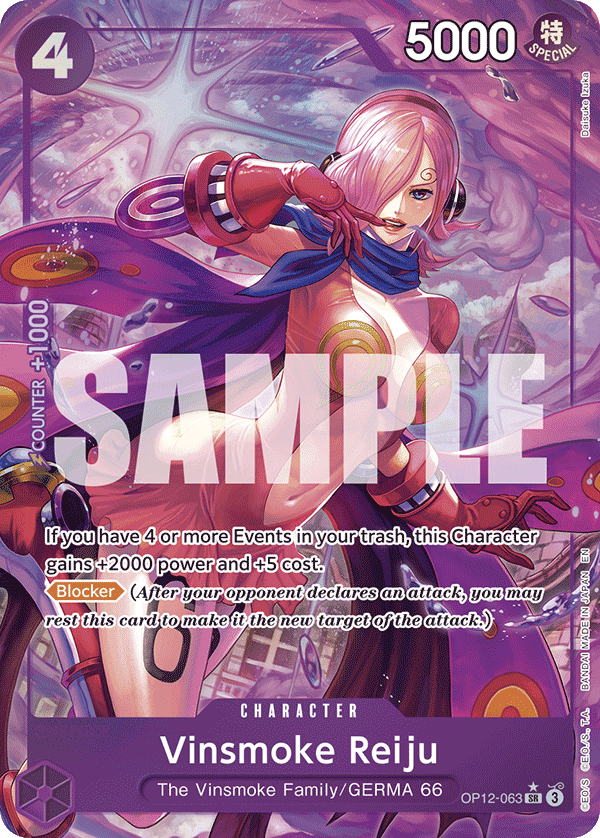 OP12 - 063 Vinsmoke Reiju Alt Art by PlayVault on MYNTED