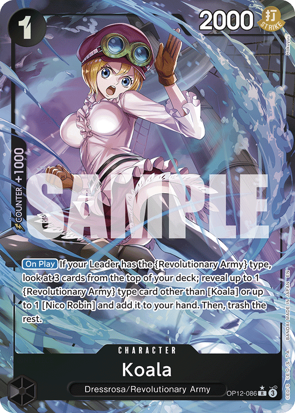 OP12 - 086 Koala Alt Art by PlayVault on MYNTED