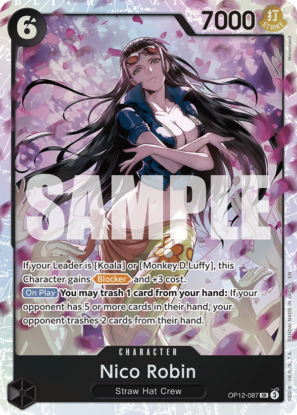 OP12 - 087 Nico Robin by PlayVault on MYNTED