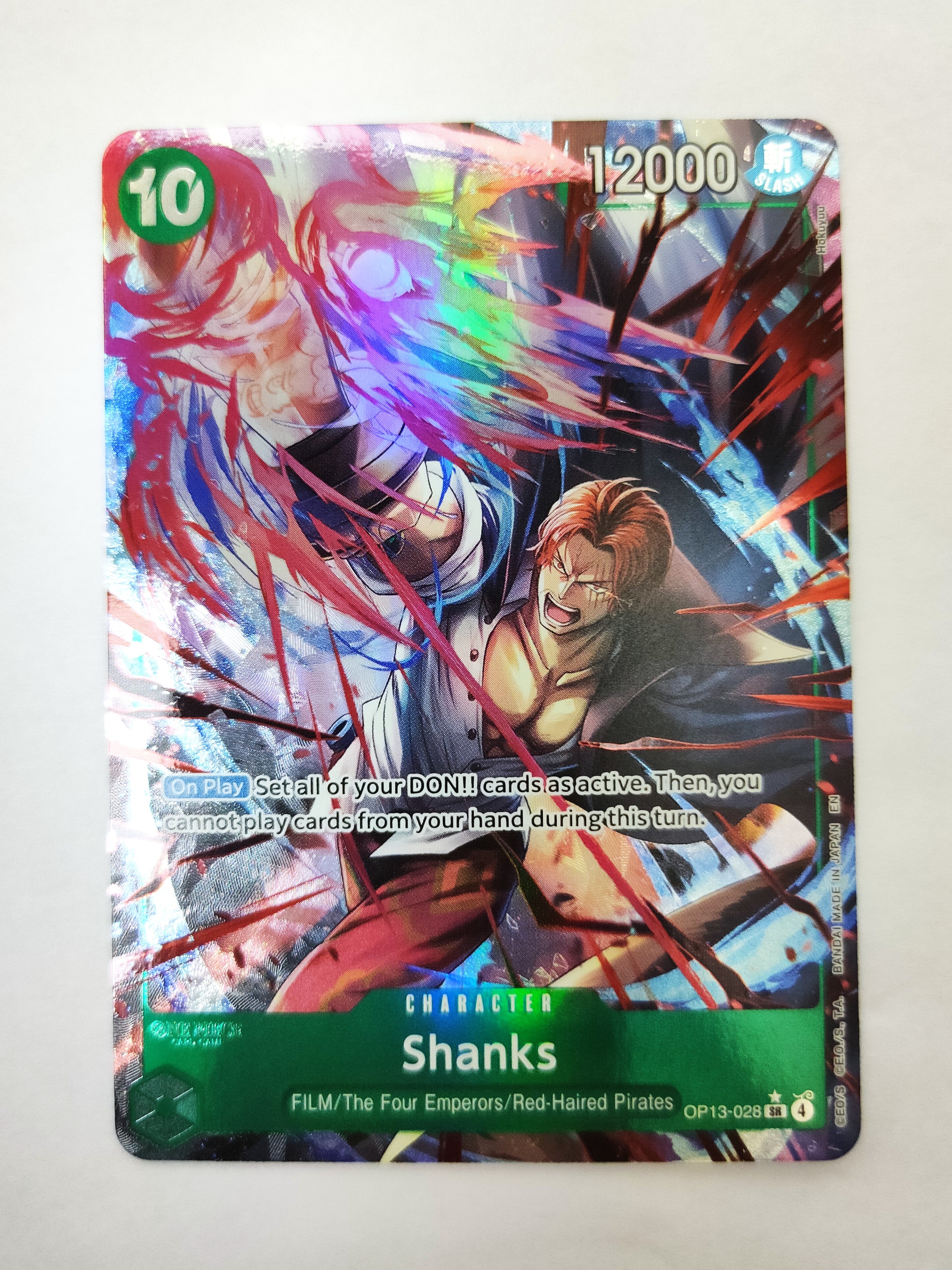 Shanks (028) (Alternate Art) SR - OP13-028