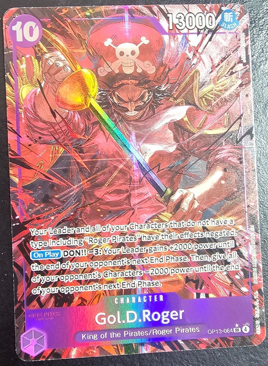 OP13 - 064 Gol.D.Roger Alt Art by PlayVault on MYNTED
