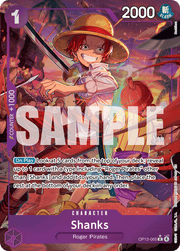 OP13 - 065 Shanks Alt Art by PlayVault on MYNTED