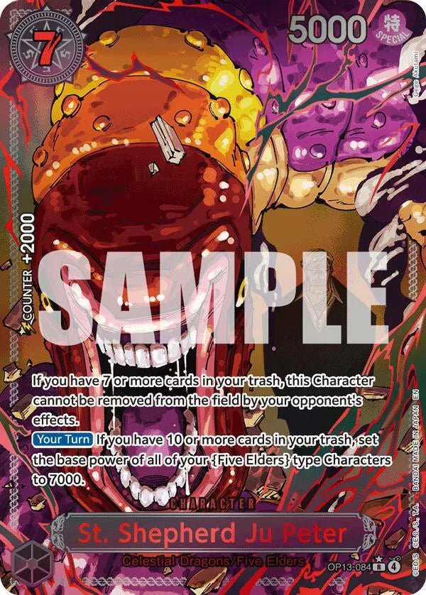 OP13-084 ST. Shepherd Ju Peter Alt Art by PlayVault on MYNTED