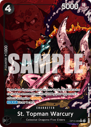 OP13 - 089 ST. Topman Warcury Alt Art by PlayVault on MYNTED