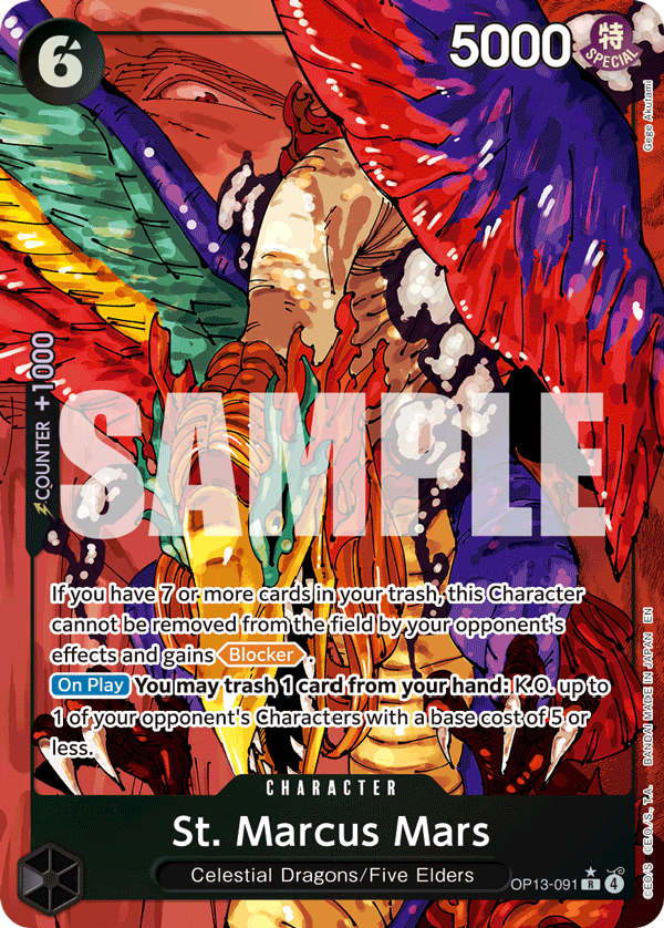 OP13-091 ST. Marcus Mars alt art
