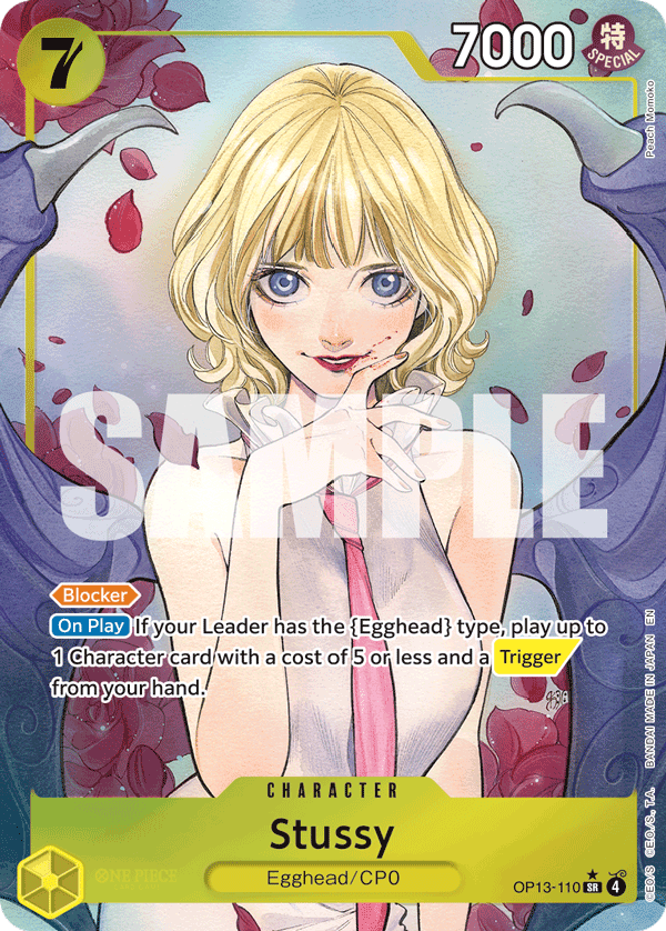 OP13 - 110 Stussy Alt art by PlayVault on MYNTED